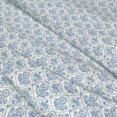 Fabric Watika Delft Print Wave