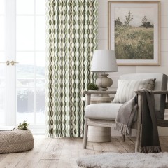 Fergana Olive Curtains