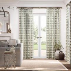 Fergana Olive Curtains