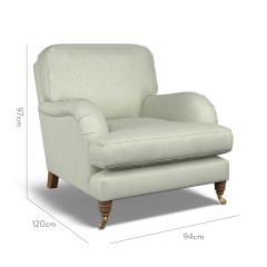 furniture bliss chair amina sage plain dimension