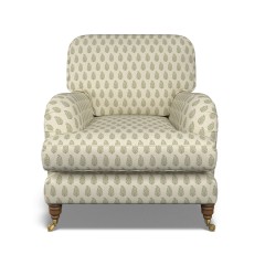 furniture bliss chair indira sage print front