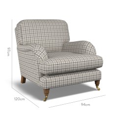 furniture bliss chair kali smoke weave dimension