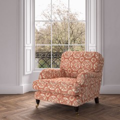 furniture bliss chair nubra apricot print lifestyle