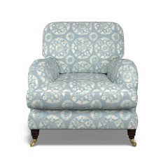 furniture bliss chair nubra denim print front