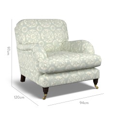 furniture bliss chair nubra mineral print dimension