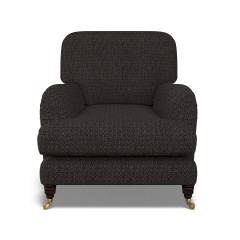 furniture bliss chair safara charcoal weave front