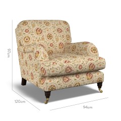 furniture bliss chair shimla spice print dimension