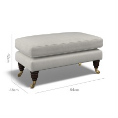 furniture bliss footstool cosmos cloud plain dimension