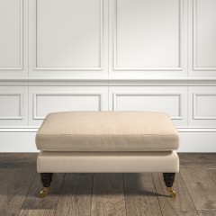 furniture bliss footstool cosmos linen plain lifestyle