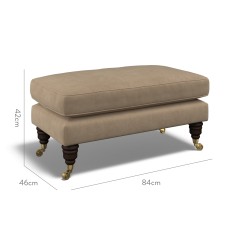 furniture bliss footstool cosmos mushroom plain dimension