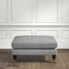 furniture bliss footstool desta denim weave lifestyle