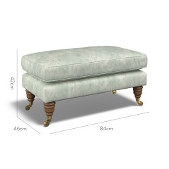 furniture bliss footstool namatha mineral print dimension