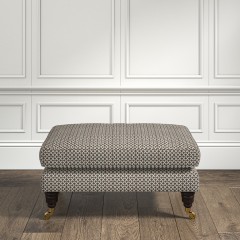 furniture bliss footstool sabra charcoal weave lifestyle