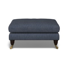 Bliss Footstool Safara Indigo