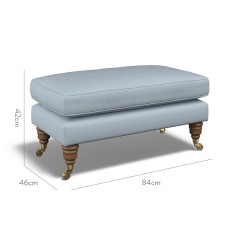 furniture bliss footstool shani sky plain dimension