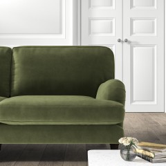 furniture bliss medium sofa cosmos olive plain lifestyle