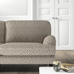 furniture bliss medium sofa nia taupe weave lifestyle