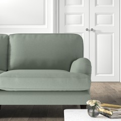 furniture bliss medium sofa shani celadon plain lifestyle