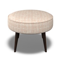 Brancaster Footstool Atlas Rose