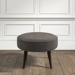 Brancaster Footstool Cosmos Graphite