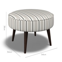 furniture brancaster footstool fayola smoke weave dimension