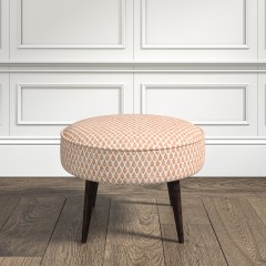 furniture brancaster footstool folia cinnabar print lifestyle