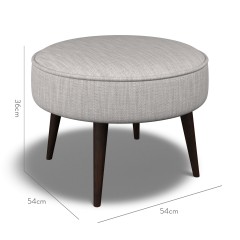 furniture brancaster footstool kalinda dove plain dimension