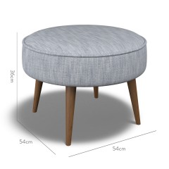 furniture brancaster footstool kalinda sky plain dimension