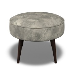 Brancaster Footstool Namatha Charcoal