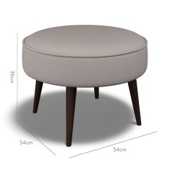 furniture brancaster footstool shani flint plain dimension