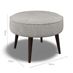 furniture brancaster footstool yana fog weave dimension