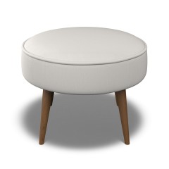 Brancaster Footstool Zuri Alabaster