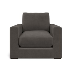 furniture cloud chair cosmos graphite plain front