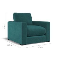 furniture cloud chair cosmos jade plain dimension