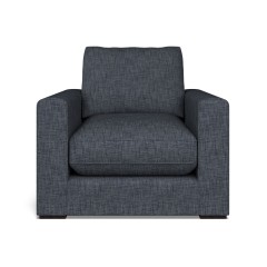 furniture cloud chair kalinda indigo plain front