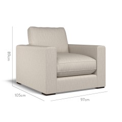 furniture cloud chair kalinda stone plain dimension