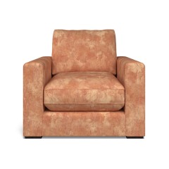 furniture cloud chair namatha rust print front