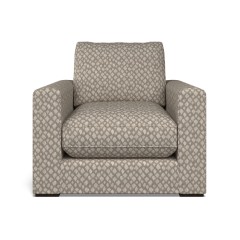 furniture cloud chair nia taupe weave front