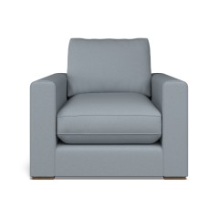 furniture cloud chair shani denim plain front