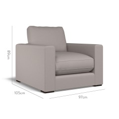 furniture cloud chair shani flint plain dimension