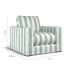 furniture cloud chair tassa grande surf print dimension