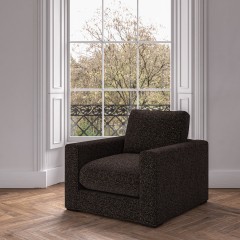 furniture cloud chair yana charcoal weave lifestyle