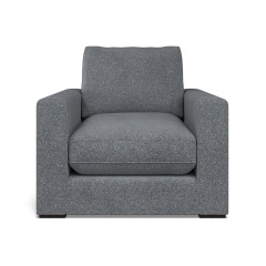 furniture cloud chair yana denim weave front