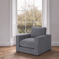 furniture cloud chair yana denim weave lifestyle