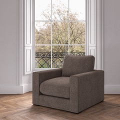 furniture cloud chair yana espresso weave lifestyle