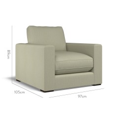 furniture cloud chair zuri eucalyptus plain dimension