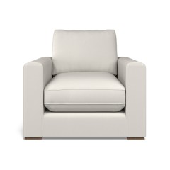 furniture cloud chair zuri parchment plain front