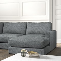 Cloud Chaise Sofa Kalinda Midnight