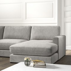 Cloud Chaise Sofa Yana Fog