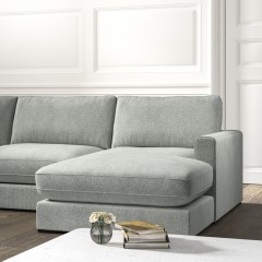 Cloud Chaise Sofa Yana Mineral